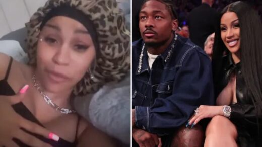 Карди Би заявила «злым» фанатам, что им нужно «успокоиться» после того, как они «затянули» ее роман со Стефоном Диггсом